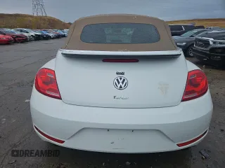 2013 Volkswagen Beetle with VIN 3VW7S7AT4DM827347, listed as a Copart auction lot 78689314 with 137,114 mi miles and Salvage Title. Bid and sale history available at DreamBid. Image 6.