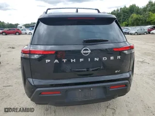 2023 Nissan Pathfinder SV with VIN 5N1DR3BA8PC267356, listed as a Copart auction lot 68191064 with 26,191 mi miles and Salvage Title. Bid and sale history available at carsss.com. Image 6.