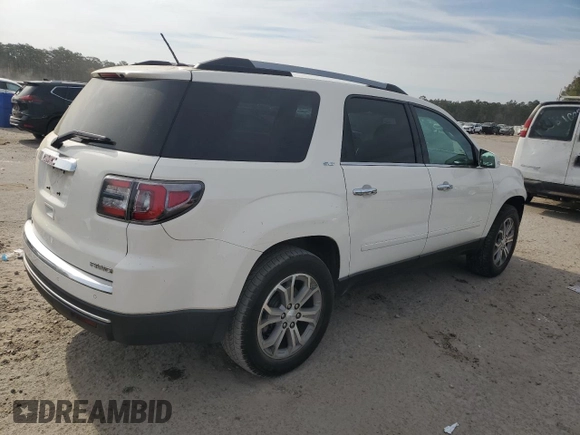 2015 GMC Acadia SLT z VIN 1GKKVRKD4FJ161313, wystawiony jako Copart lot #50782075 z przebiegiem 130 649 mil mil oraz Szkoda całkowita • Salvage title. Historia ofert i sprzedaży dostępna na DreamBid. Obrazek 3.