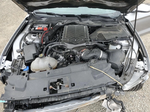 2022 Ford Mustang GT with VIN 1FA6P8CF9N5100621, listed as a Copart auction lot 57861795 with 51,683 mi miles and Salvage title. Bid and sale history available at DreamBid. Image 11.