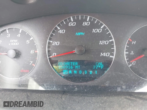 2007 Chevrolet Impala LT with VIN 2G1WC58R379120451, listed as a IAAI auction lot 41861724 with 338,916 mi miles and . Bid and sale history available at DreamBid. Image 7.