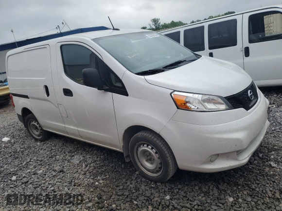 2021 Nissan NV200 SV with VIN 3N6CM0KNXMK702459, listed as a Copart auction lot 53709105 with 214,389 mi miles and Salvage title. Bid and sale history available at DreamBid. Image 4.