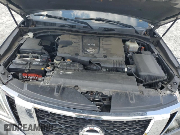 2017 Nissan Armada SV with VIN JN8AY2ND8H9007164, listed as a Copart auction lot 67336924 with 146,972 mi miles and Salvage Title. Bid and sale history available at carsss.com. Image 12.