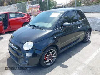 2012 FIAT 500 Sport z VIN 3C3CFFBR2CT270465, wystawiony jako IAAI lot #42334564 z przebiegiem 156 469 mil mil oraz . Historia ofert i sprzedaży dostępna na DreamBid. Obrazek 2.