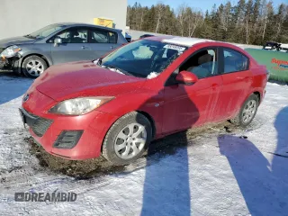 2010 Mazda 3 i Sport with VIN JM1BL1SF6A1119108, listed as a Copart auction lot 88249205 with 185,403 mi miles and Salvage Title. Bid and sale history available at carsss.com. Image 1.