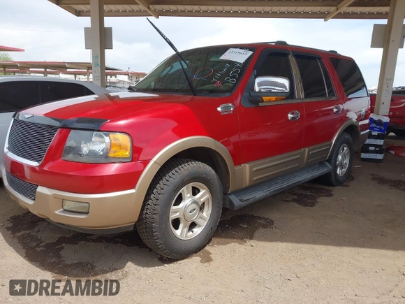 2003 Ford Expedition Eddie Bauer with VIN 1FMEU17W33LB55408, listed as a IAAI auction lot 42319615 with 234,794 mi miles and . Bid and sale history available at DreamBid. Image 2.