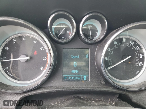 2013 Buick Verano with VIN 1G4PP5SK5D4198459, listed as a Copart auction lot 49320495 with 114,128 mi miles and Salvage Title. Bid and sale history available at carsss.com. Image 9.