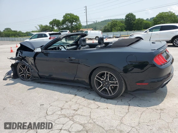 2018 Ford Mustang EcoBoost Premium with VIN 1FATP8UH9J5132529, listed as a Copart auction lot 60113095 with 109,405 mi miles and Salvage title. Bid and sale history available at DreamBid. Image 2.