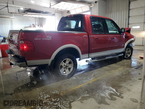 2003 Ford F-150 XLT with VIN 1FTRW08643KD15620, listed as a Copart auction lot 88539545 with 160,222 mi miles and Salvage Title. Bid and sale history available at carsss.com. Image 3.