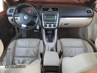 2007 Volkswagen Eos 2.0T with VIN WVWDA71F47V029749, listed as a Copart auction lot 42396885 with 67,454 mi miles and Salvage Title. Bid and sale history available at DreamBid. Image 8.