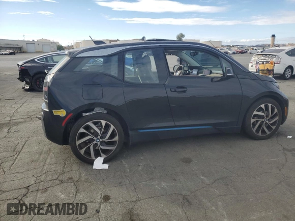 2019 BMW i3 with VIN WBY8P2C58K7D27842, listed as a Copart auction lot 78748374 with 36,918 mi miles and Salvage Title. Bid and sale history available at carsss.com. Image 3.