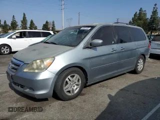 2010 Honda Odyssey EX with VIN 5FNRL3H50AB051484, listed as a Copart auction lot 53851895 with 194,692 mi miles and Salvage title. Bid and sale history available at DreamBid. Image 1.