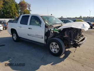 2007 Chevrolet Avalanche 3LT with VIN 3GNFK12347G192795, listed as a Copart auction lot 77607864 with 205,155 mi miles and Salvage Title. Bid and sale history available at DreamBid. Image 4.