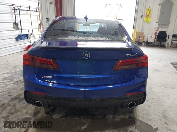 2018 Acura TLX w/A-SPEC Pkg with VIN 19UUB2F68JA006094, listed as a IAAI auction lot 41680053 with 101,959 mi miles. Bid and sale history available at carsss.com. Image 16.