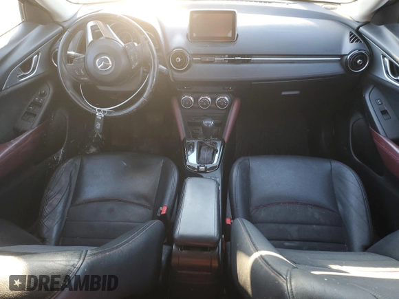 2016 Mazda CX-3 Grand Touring with VIN JM1DKBD71G0126179, listed as a Copart auction lot 43594325 with 119,280 mi miles and Salvage Title. Bid and sale history available at carsss.com. Image 8.