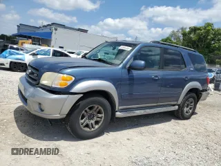 2003 Toyota Sequoia SR5 with VIN 5TDBT44A03S188921, listed as a Copart auction lot 52680205 with 236,946 mi miles and Salvage Title. Bid and sale history available at DreamBid. Image 1.