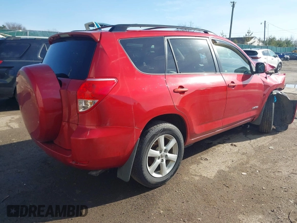 2007 Toyota RAV4 Limited with VIN JTMZD31V675056013, listed as a IAAI auction lot 41950473 with 238,168 mi miles. Bid and sale history available at carsss.com. Image 4.