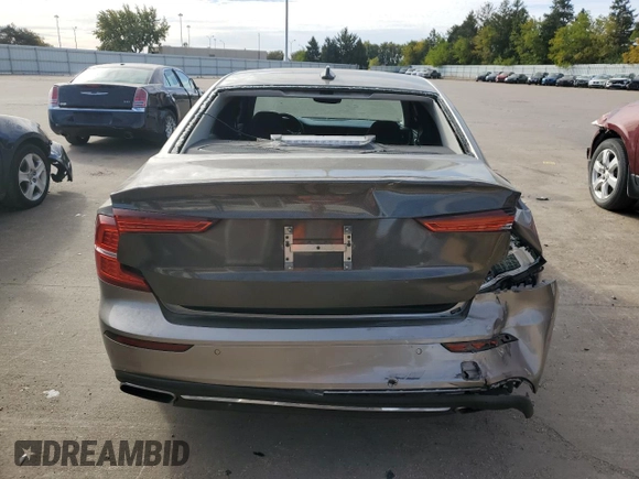 2019 Volvo S60 Inscription with VIN 7JRA22TLXKG001331, listed as a Copart auction lot 75882814 with 87,685 mi miles and Salvage Title. Bid and sale history available at carsss.com. Image 6.