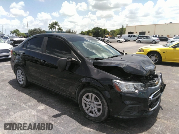 2017 Chevrolet Sonic LS with VIN 1G1JB5SH0H4153473, listed as a IAAI auction lot 42010467 with 101,777 mi miles and . Bid and sale history available at DreamBid. Image 1.