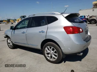 2011 Nissan Rogue SV with VIN JN8AS5MT1BW182795, listed as a Copart auction lot 53326545 with 0 mi miles and Salvage Title. Bid and sale history available at carsss.com. Image 2.