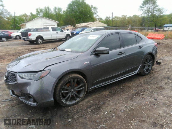 2018 Acura TLX w/A-SPEC Pkg with VIN 19UUB2F66JA002402, listed as a IAAI auction lot 41960832 with 91,643 mi miles. Bid and sale history available at carsss.com. Image 17.