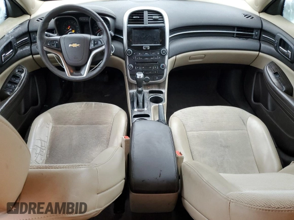 2015 Chevrolet Malibu LT with VIN 1G11C5SLXFF100895, listed as a Copart auction lot 51465835 with 132,839 mi miles and Salvage Title. Bid and sale history available at DreamBid. Image 8.