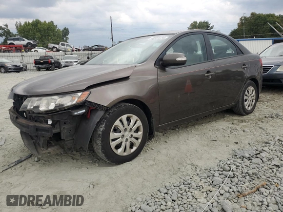 2010 Kia Forte EX with VIN KNAFU4A28A5255812, listed as a Copart auction lot 69701234 with 225,168 mi miles and Salvage Title. Bid and sale history available at carsss.com. Image 1.