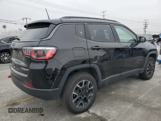 2019 Jeep Compass Trailhawk с VIN 3C4NJDDB0KT595525, выставлен на аукционе Copart как лот 60286335 с пробегом 57 900 миль миль и Списание • Salvage title. История ставок и продаж доступна на DreamBid. Изображение 3.