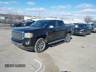 2019 GMC Canyon 4WD Denali with VIN 1GTG6EEN5K1135003, listed as a IAAI auction lot 41599314 with 108,087 mi miles. Bid and sale history available at carsss.com. Image 19.