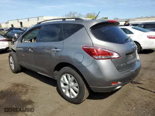 2012 Nissan Murano LE with VIN JN8AZ1MW7CW206212, listed as a Copart auction lot 53796185 with 177,457 mi miles and Salvage Title. Bid and sale history available at carsss.com. Image 2.