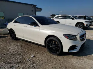 2018 Mercedes-Benz E-Class AMG E 43 with VIN WDDZF6EB8JA486688, listed as a Copart auction lot 45747235 with 0 mi miles and Salvage Title. Bid and sale history available at carsss.com. Image 4.
