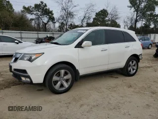 2012 Acura MDX Tech/Entertainment Pkg with VIN 2HNYD2H48CH545934, listed as a Copart auction lot 41644785 with 212,400 mi miles and Salvage Title. Bid and sale history available at carsss.com. Image 1.