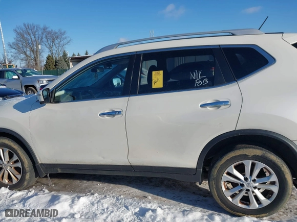 2016 Nissan Rogue S with VIN JN8AT2MV7GW145268, listed as a IAAI auction lot 41263367 with 80,838 mi miles. Bid and sale history available at carsss.com. Image 13.