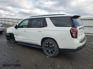 2021 Chevrolet Tahoe RST with VIN 1GNSKRKD9MR201895, listed as a Copart auction lot 83837174 with 36,351 mi miles and Salvage Title. Bid and sale history available at carsss.com. Image 2.