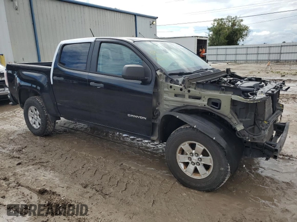 2016 GMC Canyon 2WD with VIN 1GTG5BEA6G1254345, listed as a Copart auction lot 73164174 with 75,833 mi miles and Salvage Title. Bid and sale history available at carsss.com. Image 4.