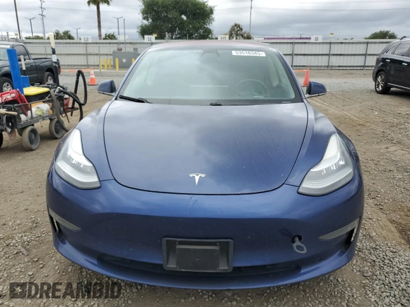 2018 Tesla Model 3 Long Range Battery with VIN 5YJ3E1EA3JF024835, listed as a Copart auction lot 53510345 with 197,560 mi miles and Salvage Title. Bid and sale history available at DreamBid. Image 5.