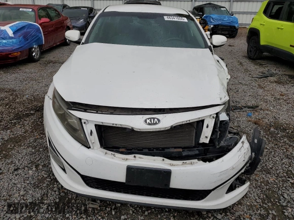 2015 Kia Optima LX with VIN KNAGM4A77F5555249, listed as a Copart auction lot 48341055 with 143,028 mi miles and Non Repairable. Bid and sale history available at carsss.com. Image 5.