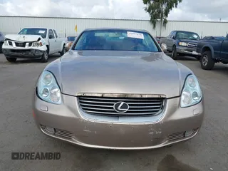 2003 Lexus SC with VIN JTHFN48Y430043403, listed as a IAAI auction lot 42057878 with 69,691 mi miles. Bid and sale history available at carsss.com. Image 6.