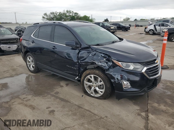 2020 Chevrolet Equinox LT with VIN 3GNAXLEX3LS655393, listed as a Copart auction lot 51214535 with 107,035 mi miles and Salvage Title. Bid and sale history available at carsss.com. Image 4.