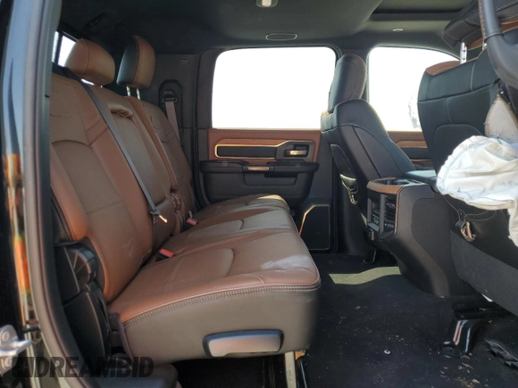2021 Ram 2500 Longhorn with VIN 3C6UR5PL5MG530364, listed as a Copart auction lot 53162185 with Not provided miles and Salvage title. Bid and sale history available at DreamBid. Image 10.