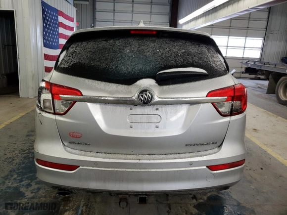 2017 Buick Envision Preferred with VIN LRBFXASA5HD027067, listed as a Copart auction lot 44710735 with 0 mi miles and Salvage Title. Bid and sale history available at carsss.com. Image 6.