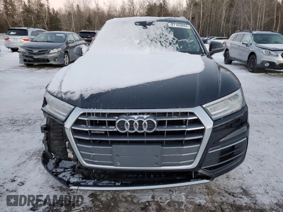 2018 Audi Q5 Premium with VIN WA1ANAFY8J2204229, listed as a Copart auction lot 87165894 with Not Provided miles and Clean Title. Bid and sale history available at carsss.com. Image 5.