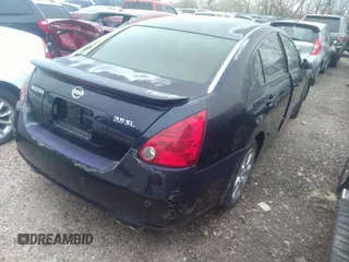 2007 Nissan Maxima 3.5 SE with VIN 1N4BA41EX7C836193, listed as a IAAI auction lot 36104305 with 1 mi miles. Bid and sale history available at carsss.com. Image 4.