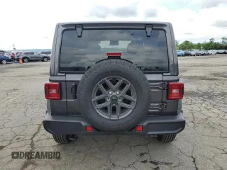2025 Jeep Wrangler Sport S with VIN 1C4PJXDN0SW521570, listed as a Copart auction lot 60039565 with 3,083 mi miles and Salvage title. Bid and sale history available at DreamBid. Image 6.