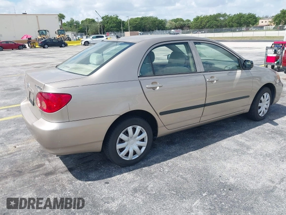 2005 Toyota Corolla CE with VIN 1NXBR32E15Z560436, listed as a IAAI auction lot 42140160 with 103,949 mi miles and . Bid and sale history available at DreamBid. Image 4.