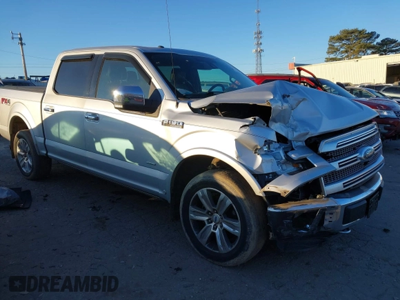 2015 Ford F-150 XLT with VIN 1FTEW1EG6FFB87220, listed as a IAAI auction lot 41246855 with 151,968 mi miles. Bid and sale history available at carsss.com. Image 1.