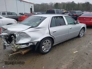 2002 Cadillac DeVille DTS with VIN 1G6KF57992U220129, listed as a IAAI auction lot 41426014 with 1 mi miles. Bid and sale history available at carsss.com. Image 4.