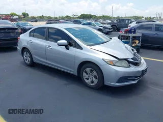 2015 Honda Civic LX z VIN 19XFB2F52FE000147, wystawiony jako IAAI lot #42346945 z przebiegiem 117 100 mil mil oraz . Historia ofert i sprzedaży dostępna na DreamBid. Obrazek 1.