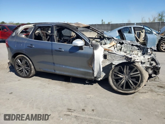 2018 Volvo XC60 R-Design with VIN YV4A22RM8J1032493, listed as a Copart auction lot 49306485 with Not provided miles and Salvage title. Bid and sale history available at DreamBid. Image 4.