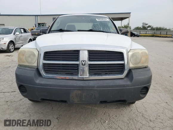 2006 Dodge Dakota ST with VIN 1D7HE22K96S611677, listed as a Copart auction lot 68558354 with 157,305 mi miles and Salvage Title. Bid and sale history available at DreamBid. Image 5.